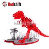 OEM New Items Made in China Stiff Hard 3D Felt Puzzle T -Rex thumbnail-2