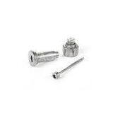 Aluminum Steel Cold Forging / Multiple Stroke Forging Machining Parts ISO 9001