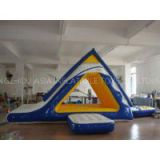 Inflatable Water Sports Trampoline Combo with High - Strength PVC Tarpaulin