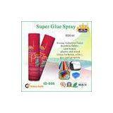 Super Glue Spray 600ml , Permanent Strong Adhesive Force Bond To Fabric