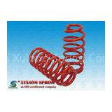 Red Racing Off Road Automotive Coil Springs , Compress Car Springs UHS 1900 Material
