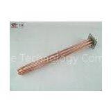 Industrial Electric Copper Heating Element For Gas , Plated Nickel