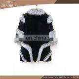Women Winte Fur Coats And Agrment Hot Sale Lady Rex Rabbit And Fox Fur Coat thumbnail-1