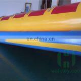 HI Airtight Sea Floating 8 Passengers Inflatable Banana Boat for Sale thumbnail-2