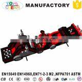 Fire Truck Inflatable Train Obstacle Bounce Playground Combo Course thumbnail-1