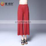 China Cheap Newest Design Colors Sublimation Flower Pattern Printed Pants for Women thumbnail-4