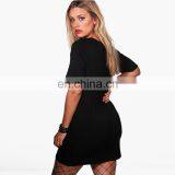 New Design Women Summer Casual Printed t Shirt Dress thumbnail-2