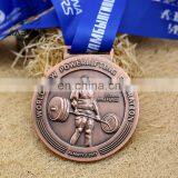 Customized Colors Plating and Sharp Zinc Alloy Running Medal