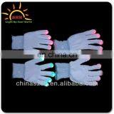 Light up Blinking LED Glove Light With Colorful LED Produced in China