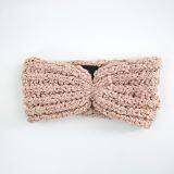 Headband Supplier Custom Lady Knit Warm Sports Boucle Headband Headwrap thumbnail-3