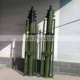 Vehicle 9m Military Crank up Manual Mast Pole With Rotation 360 Degree thumbnail-6