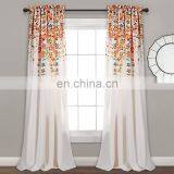 High Quality Modern Printed Curtain With Floral Design thumbnail-1