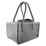 13inch Eco Friendly for Gift Lightweight Felt Insert Storage Organizer Bag Tote Bags With Custom Printed Logo thumbnail-1