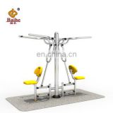 New Type Double Sit Trainers Gym Fitness Equipment for Sale,New Stainless Steel Sit-pull Training Device