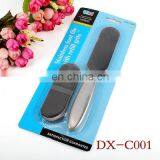 Pedicure Tool Dead Skin Remover Metal Stainless Steel Curved Foot File Set With Refill Grits