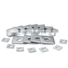 Arandela cuadrada Steel Galvanized DIN434 square curve washer