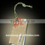 Custom Fashion Name Tag With String Seal