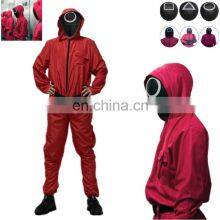 Hot Goods Wholesale Squid Game Costume Halloween Cosplay One-piece Costume Suit