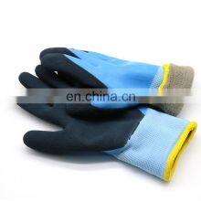 Orange Nylon Labor Protection Foam Latex Coated Construction Gardening Safety Working Hand Gloves Gants Enduits de Latex thumbnail-5