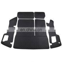 Mat Car Foot Mat Flooring Accessories Sewing PU Leather High Quality Warranty for Nissan Y62 Patrol 2014 2020 thumbnail-1