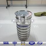 Stainless Steel 304 Test Sieve/Standard Test Sieve with Cover and Bottom