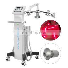 2022 6D Laser Slimming Weight Loss Shape Body Shaping Red 635nm Wavelength Cryo Laser EMS Therapy Fat Removal Machine With CE thumbnail-2