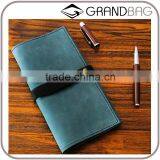 New Designer Hand-made Cowhide Leather Wallet Retro Couples Wallet Unisex Wallet Purse thumbnail-1