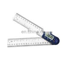 0-200mm Digital Angle Ruler Digital Angle Finder Ruler Digital Protractor Stainless Steel Electronic 2-in-1 Digital Angle Finder