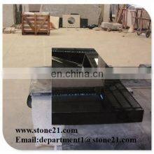 Maple Red Granite Stone Round Bathroom Sink thumbnail-3