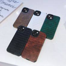Wholesale Crocodile Leather 13 Mobile Phone Case Stone Imitation Case Cover For Iphone 7 8 Plus X Xr 11 12 14 Pro Max thumbnail-4