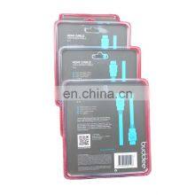 OEM Supplier Double Printing Paper Clamshell Blister With Insert Paper Card Board Packaging Hang Hole Custom Slide Blister Cards thumbnail-1