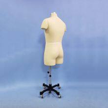 Professional Male 3/4 Body Dress Form w/ Removable Shoulders thumbnail-5