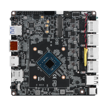 Intel N4000 2-Core Nano PC Motherboard for NUC PC w/ UHD Graphics 600 Dual 4K Display 4*Gigabit LAN 4*RJ45 thumbnail-3