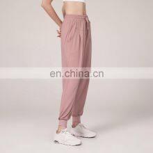 Quick-Drying Loose Cotton Women's Jogger Pants Harem Style Running Fitness Yoga Pants With Pocket thumbnail-2