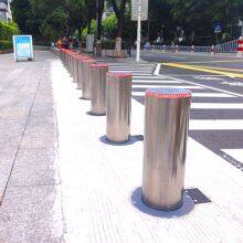 UPARK Outdoor Farmer Market School Anti-theft Stainless Steel Road Protection Lifting Parking Rated Level Protective Automatic Bollard thumbnail-5