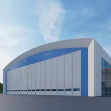 Architectural Design of Industrial Hangar thumbnail-2