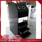 Beiqi 2016 New Wholesale Price Black Salon Mirror Station with Many Drawers for Sale in Guangzhou