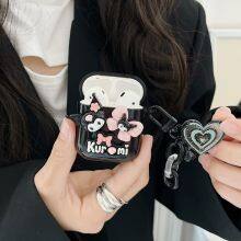 Kawaii Cartoon 3D Anime Headset Case for App1e Airp0ds 1 2 3 Pro Pro2 Silicone Shockproof Earphone Cover thumbnail-2