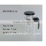 Machine Blown Glass Drinking Jug thumbnail-1