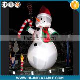 Hot sale new style inflatable christmas decorations,inflatable christmas snow man