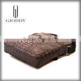 Famous Brand The Classical Design Genuine Crocodile Skin Leather Fabric for Making Bags thumbnail-3