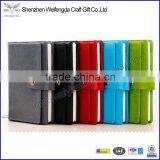 Multifunction exquisite design leather 2016 custom planner with card holder