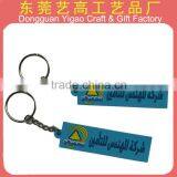 Eco-friendly Soft PVC Retractable Keychain/rubber Key Chain thumbnail-1
