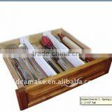 Drawer Divider Ideal for Kitchen Utensils,gadgets,cutlery, Towels and Pot Holder thumbnail-1