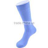 High Quality Pure Cotton Blank Color Dress Crew Socks Men thumbnail-3