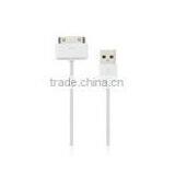 30pin USB Cable for Iphone,ipad,ipod White Color thumbnail-1