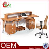 newest popular design high quality modern melamine reception desk M0904