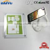 Transparent acrylic product specification display price label