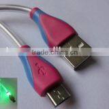 Super Flexible Micro Usb Light Guide Cable