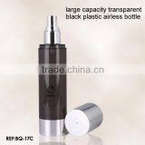 Black Bottle Airless Plastic Bottle
